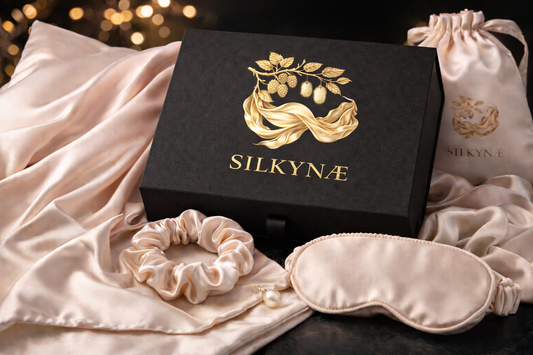 Box Silkynae - Coffret beauté de nuit en 100% soie de murier
