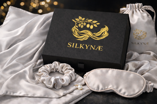 Box Silkynae - Coffret beauté de nuit en 100% soie de murier