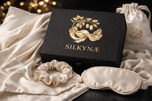 Box Silkynae - Coffret beauté de nuit en 100% soie de murier
